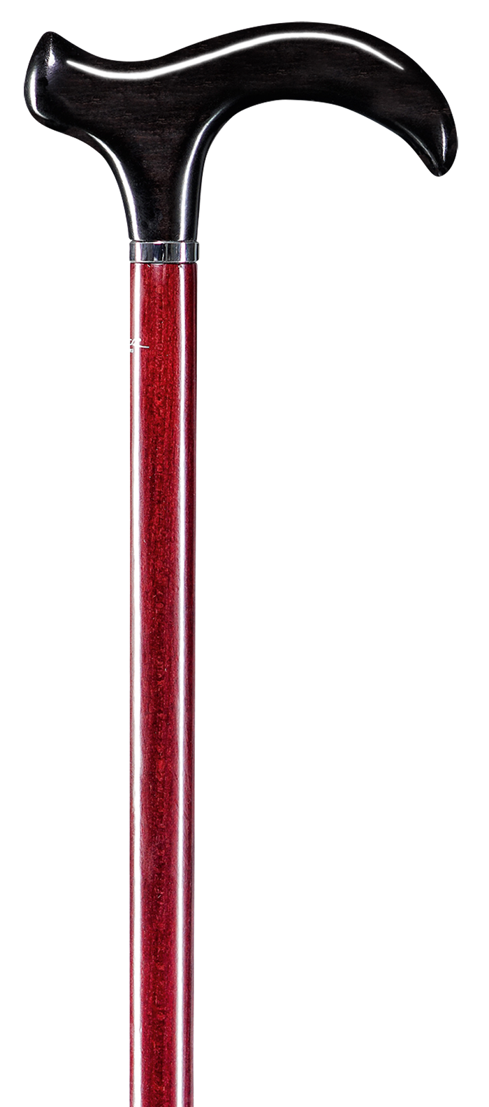 Houten Wandelstok Smart Bicolor, Donkerrood